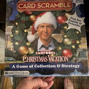 Christmas Vacation Card Scramble Game
